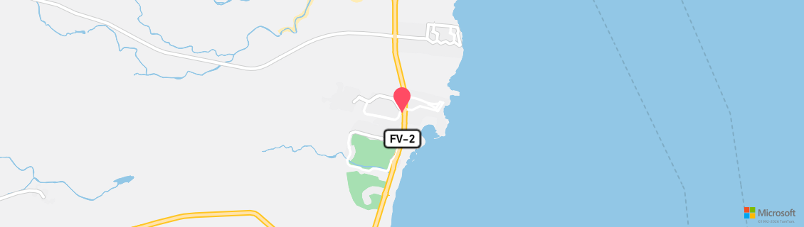 Map of the dive shop Deep Blue Diving