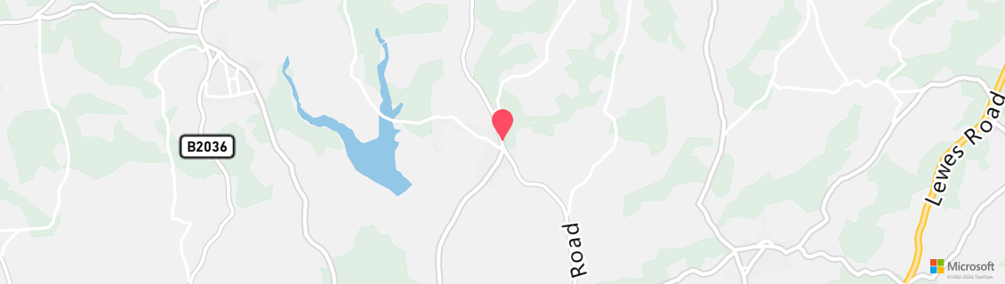 Map of the dive shop Gatwick Scuba