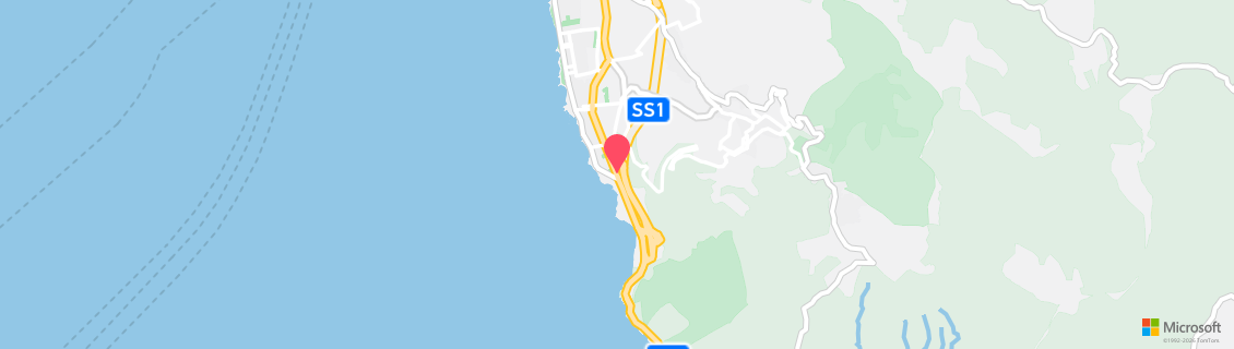 Map of the dive shop LA TORRE DI CALAFURIA DIVING ASD