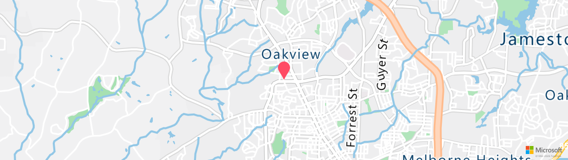 Map of the dive shop Triad Divers Supply