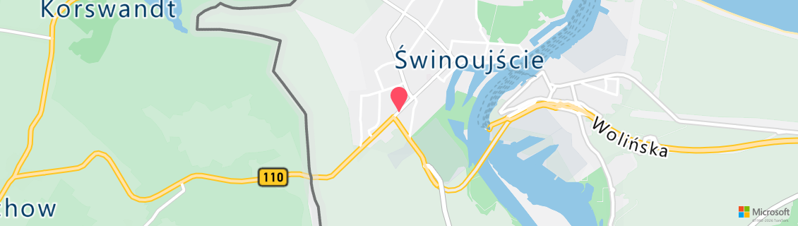Map of the dive shop Swinoujskie Centrum Nurkowe POSEJDON