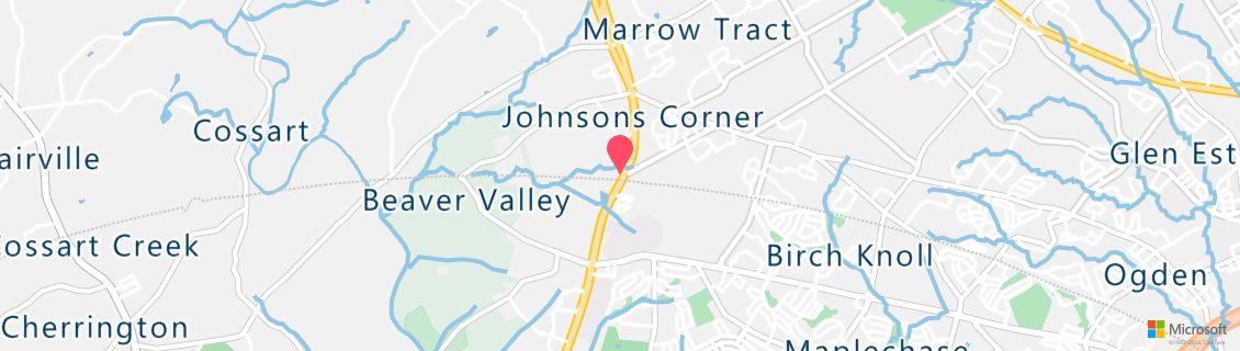 Map of the dive shop Blue Horizons Dive Center