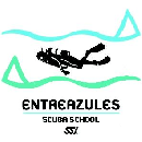 Entreazules Scuba School - Logo