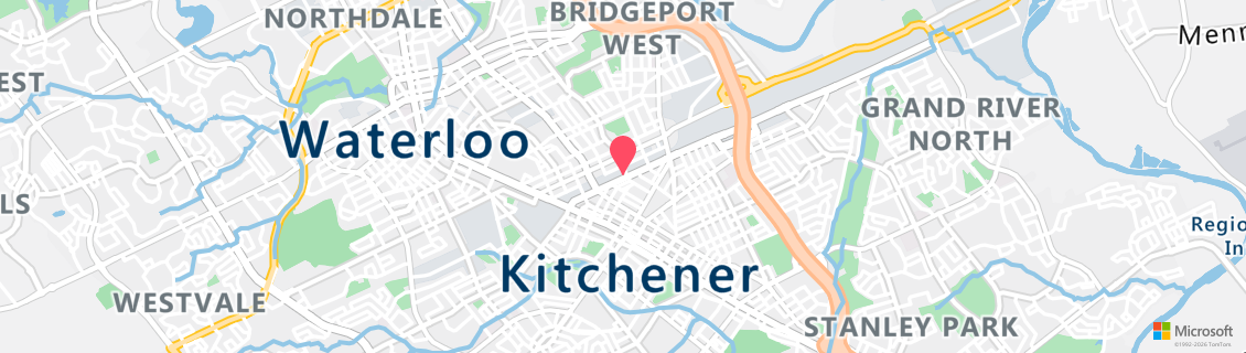 Map of the dive shop Groundhog Divers Inc