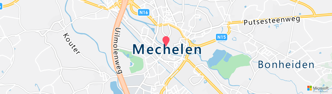 Map of the dive shop Belgian Diving Centre