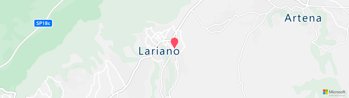 Map of the dive shop Gruppo Sub Lariano