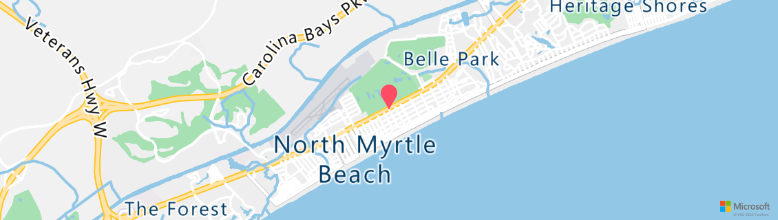 Umgebungskarte des Tauchshops Coastal Scuba LLC