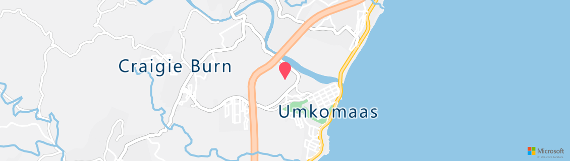 Map of the dive shop Aliwal Shoal Scuba