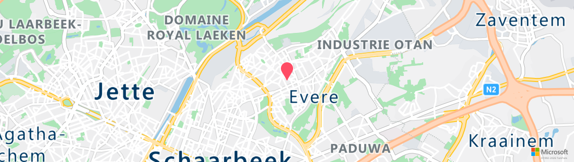 Map of the dive shop DSM Brussels