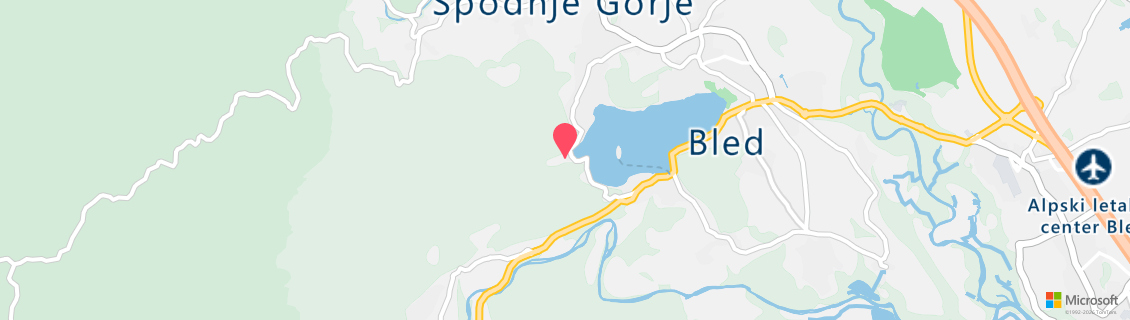 Umgebungskarte des Tauchshops ZAKA SUB - BLED