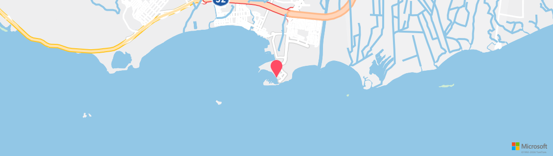 Map of the dive shop Island Ventures