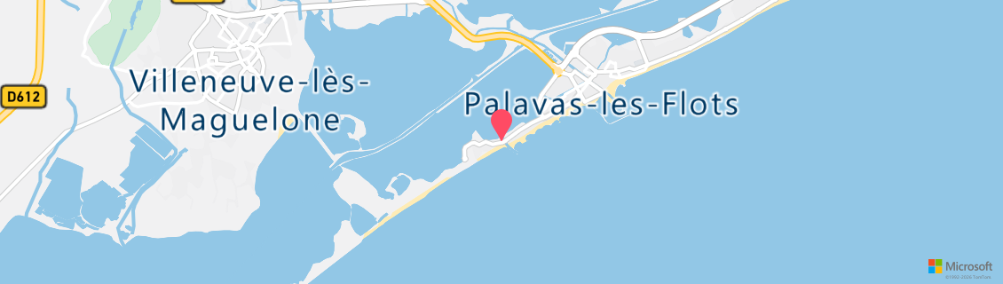 Map of the dive shop BULLES PLONGEE