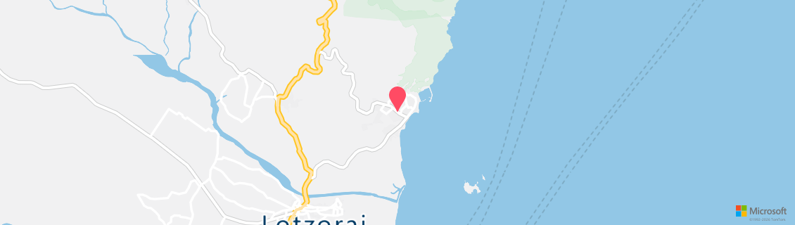 Map of the dive shop Nautica