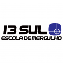 13 SUL -  Escola de Mergulho - Logo
