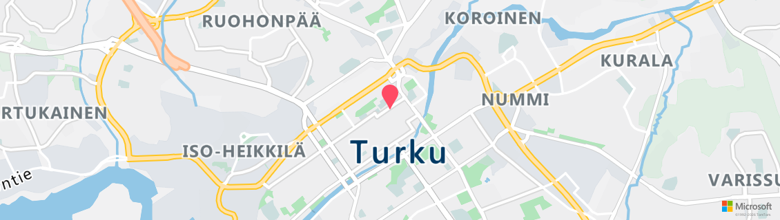 Map of the dive shop Fun Dive Oy