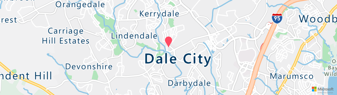 Map of the dive shop Woodbridge Scuba