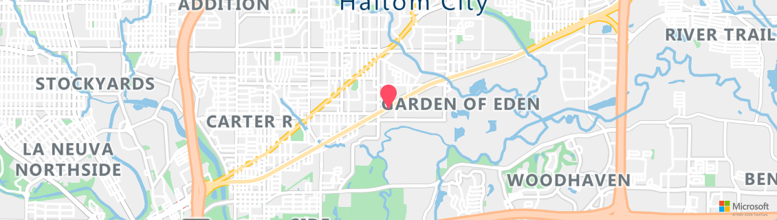 Map of the dive shop DFW Scuba Shop Inc.