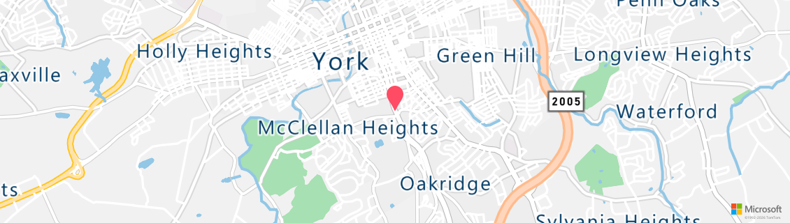 Umgebungskarte des Tauchshops York Divers