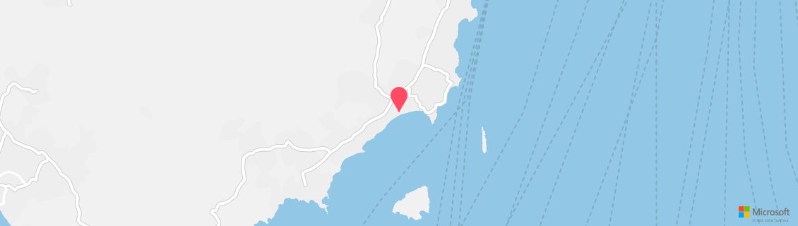 Map of the dive shop PAROS DIVING CENTER