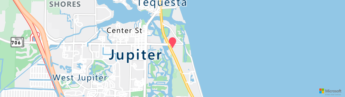 Map of the dive shop Scuba Works