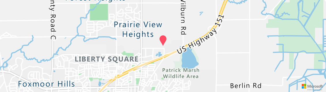 Umgebungskarte des Tauchshops MadisonScuba