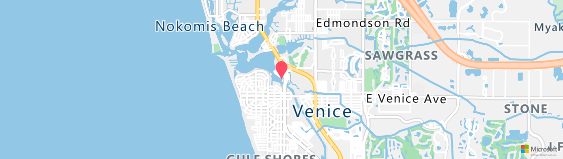 Map of the dive shop Florida West Scuba & Charters