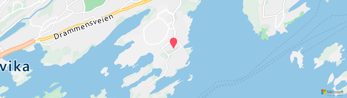 Map of the dive shop Oslofjorden Dykkesenter. AS