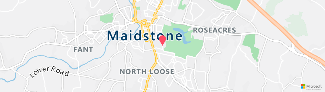 Map of the dive shop Blue Ocean Diving