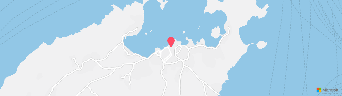 Map of the dive shop X-ta-sea Divers