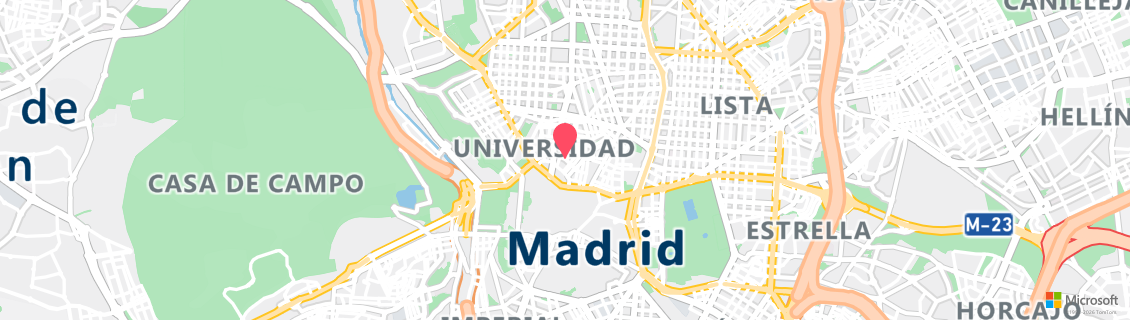 Map of the dive shop buceadoresmadrid