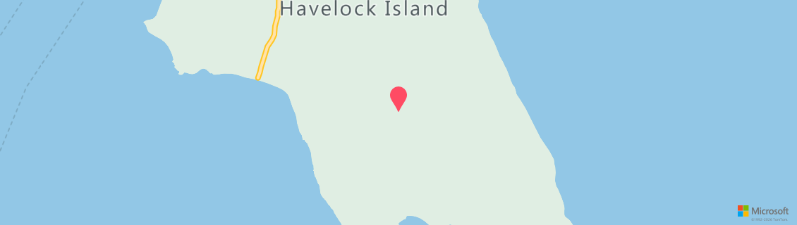 Map of the dive shop Eco Diver India