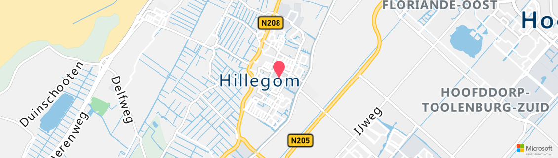 Map of the dive shop Duikcentrum The Wave