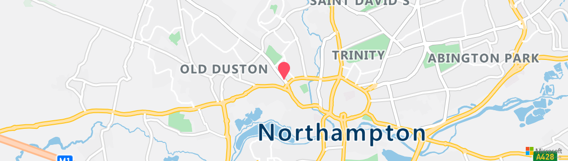 Map of the dive shop Dive Northampton