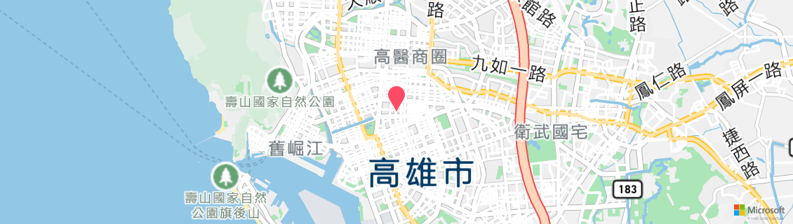 Map of the dive shop Formosa Dive Center