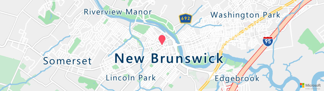 Map of the dive shop Rutgers University