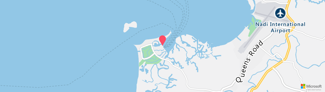 Map of the dive shop Mantaray Dive LTD