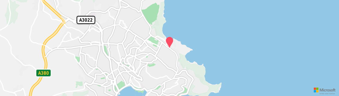 Map of the dive shop Divers Down