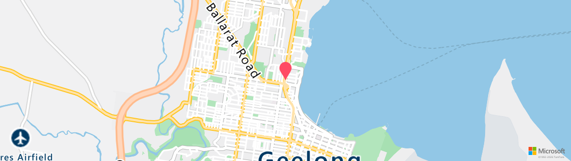 Map of the dive shop AUSTRALIAN DIVING INSTRUCTION