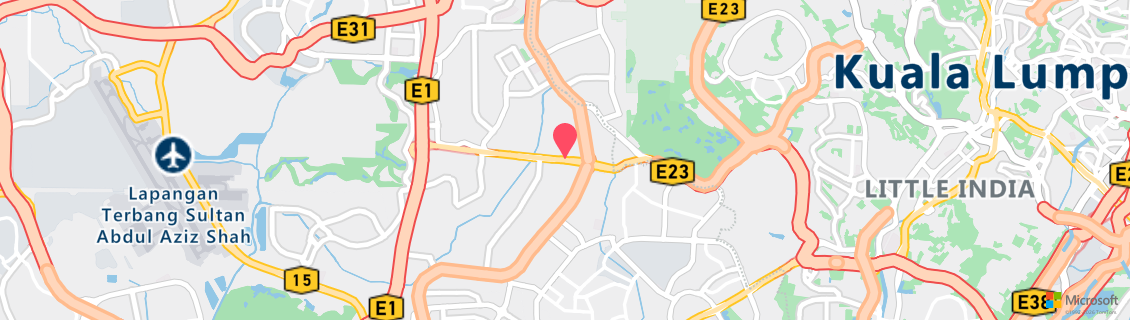 Map of the dive shop Dragonet Diving