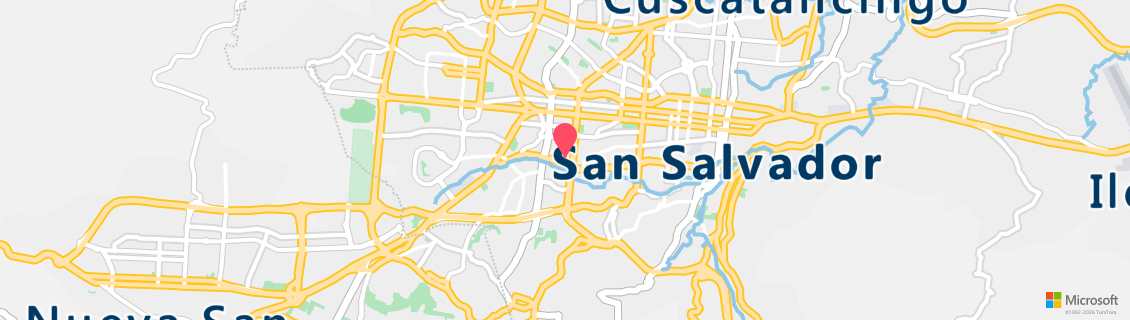 Map of the dive shop El Salvador Divers