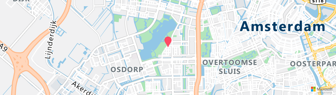 Map of the dive shop Duikschool Amsterdam