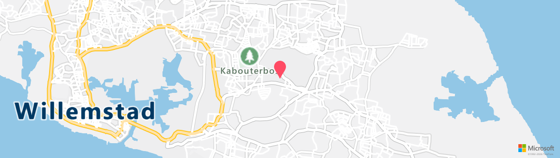 Map of the dive shop Curious 2 Dive N.V.