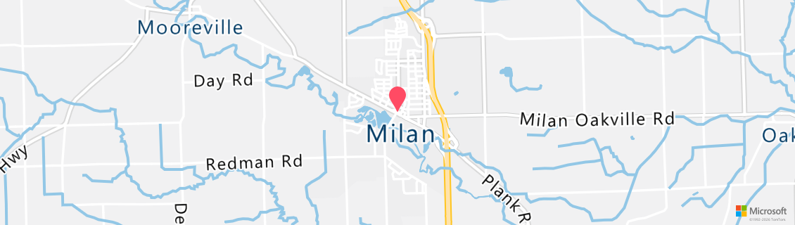 Map of the dive shop Michigan Adventure Diving