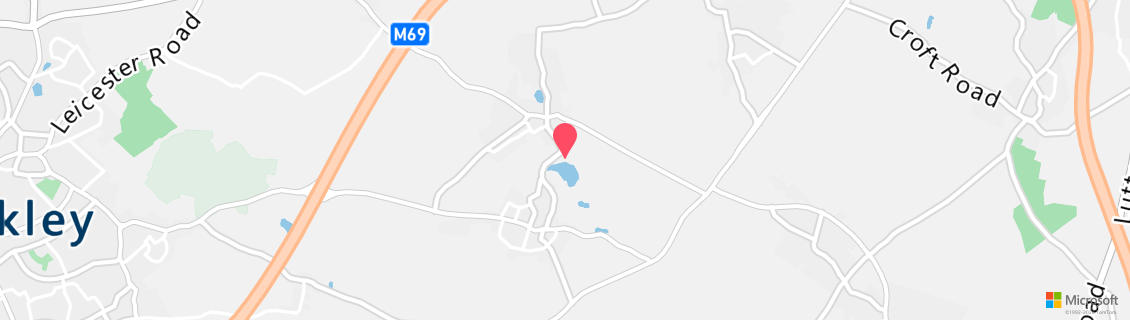 Map of the dive shop The Dive School at Stoney Cove