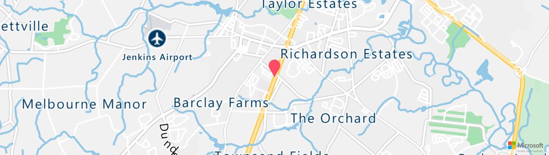 Umgebungskarte des Tauchshops Scuba World, Inc.