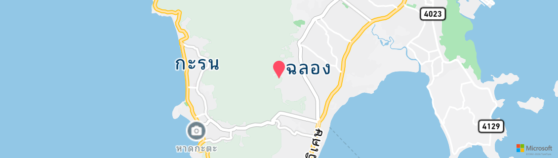 Map of the dive shop PKT Diving