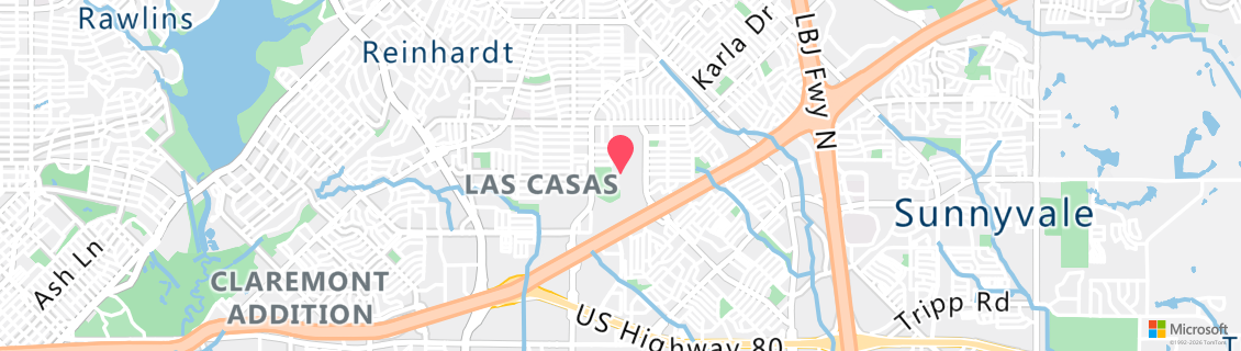 Map of the dive shop Eastfield College