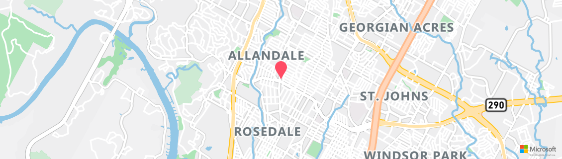 Map of the dive shop Toms Dive & Swim