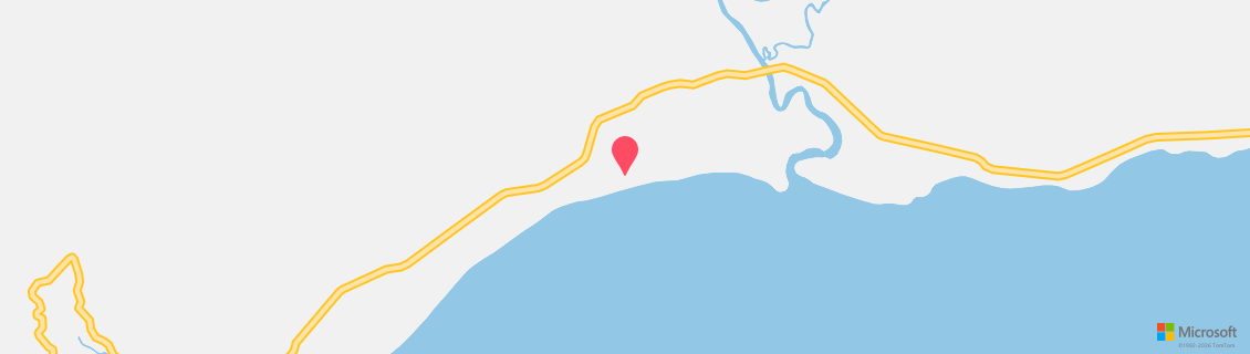 Map of the dive shop Coopers Honda Bay Diving