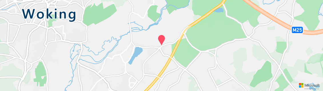 Umgebungskarte des Tauchshops Surrey Dive Centre